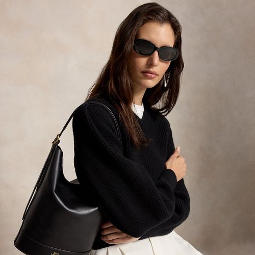 Pull à manches structurées en laine - Polo Ralph Lauren - Modalova