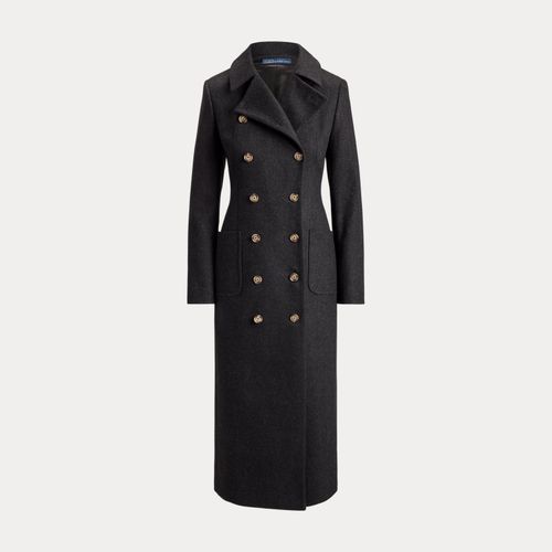 Manteau long croisé en laine - Polo Ralph Lauren - Modalova