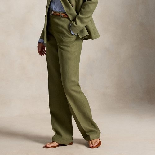 Pantalon droit Relaxed Fit chanvre lin - Polo Ralph Lauren - Modalova