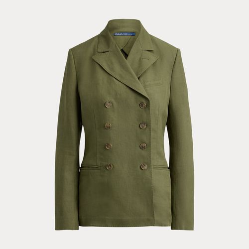 Blazer croisé en chanvre et lin - Polo Ralph Lauren - Modalova