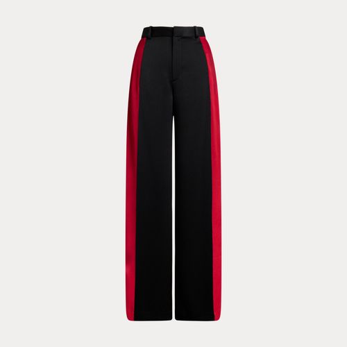 Pantalon de smoking large en crêpe - Polo Ralph Lauren - Modalova
