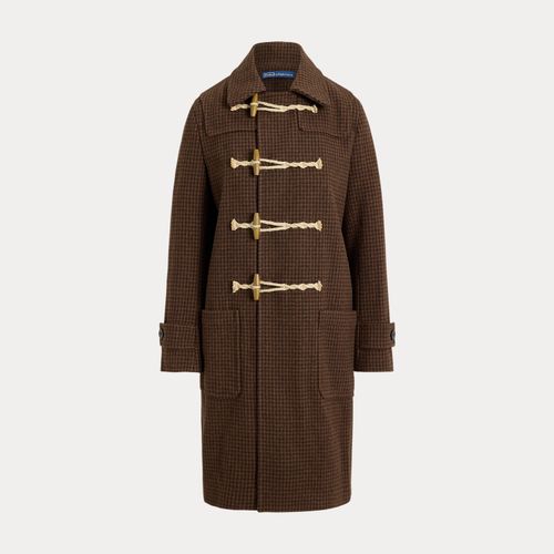Duffle-coat en laine pied-de-poule - Polo Ralph Lauren - Modalova