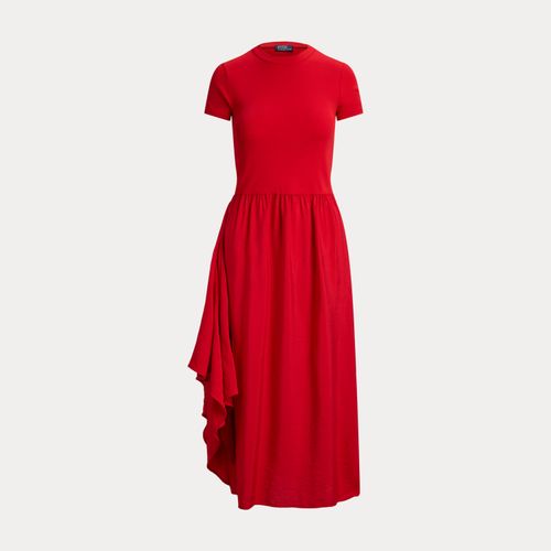 Robe T-shirt effet portefeuille - Polo Ralph Lauren - Modalova