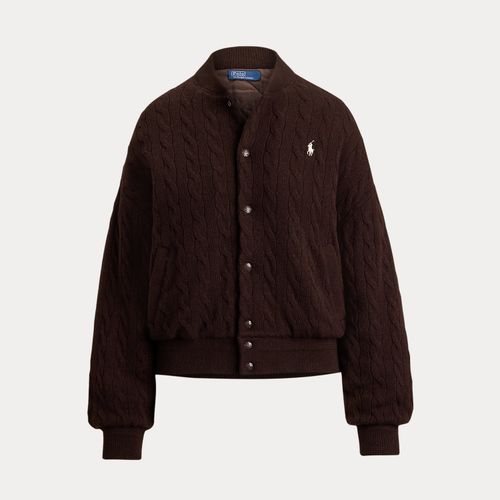 Veste torsadée en laine-cachemire - Polo Ralph Lauren - Modalova