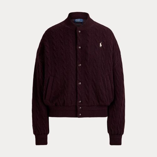 Veste torsadée en laine-cachemire - Polo Ralph Lauren - Modalova