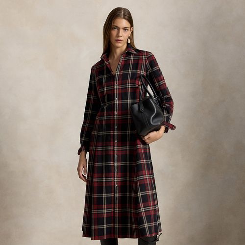 Robe-chemise écossaise en coton - Polo Ralph Lauren - Modalova