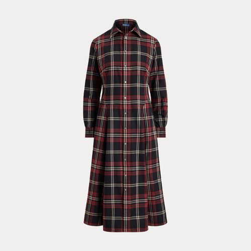 Robe-chemise écossaise en coton - Polo Ralph Lauren - Modalova
