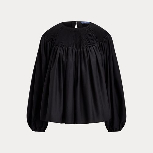 Chemise plissée en coton et soie - Polo Ralph Lauren - Modalova