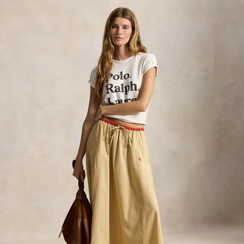 Jupe parachute en popeline de coton - Polo Ralph Lauren - Modalova
