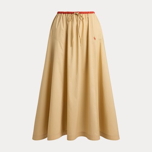 Jupe parachute en popeline de coton - Polo Ralph Lauren - Modalova