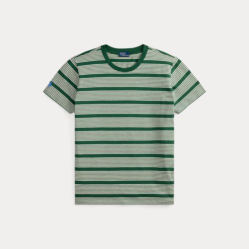 T-shirt rayé en coton flammé - Polo Ralph Lauren - Modalova