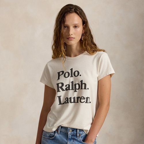 T-shirt en chanvre-coton à logo - Polo Ralph Lauren - Modalova