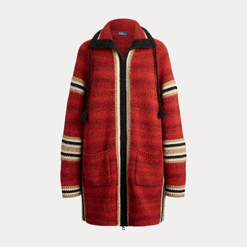 Cardigan zippé en laine et coton - Polo Ralph Lauren - Modalova