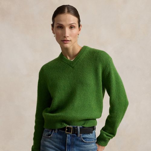 Pull col en V cachemire - Polo Ralph Lauren - Modalova