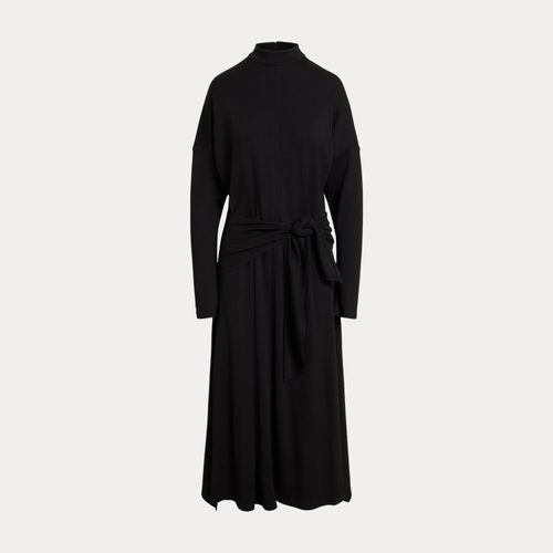 Robe taille nouée, jersey laine mélangée - Polo Ralph Lauren - Modalova