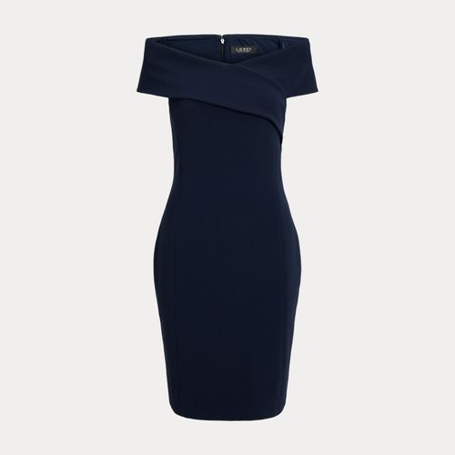 Robe de cocktail épaules dégagées faille - Lauren - Modalova