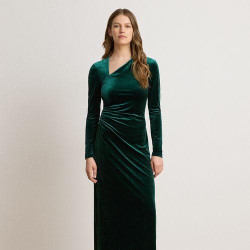Robe fourreau en velours stretch - Lauren - Modalova