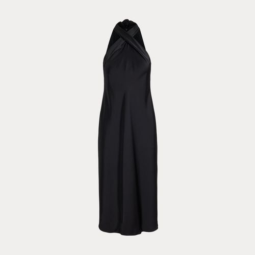 Robe cocktail dos nu en charmeuse - Lauren - Modalova