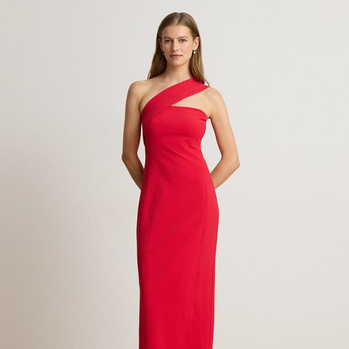 Robe asymétrique en faille - Lauren - Modalova