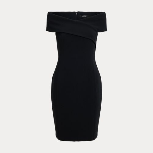 Petite - Robe de cocktail épaules dégagées faille - Lauren Petite - Modalova