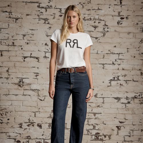 Jean droit rincé - RRL - Modalova