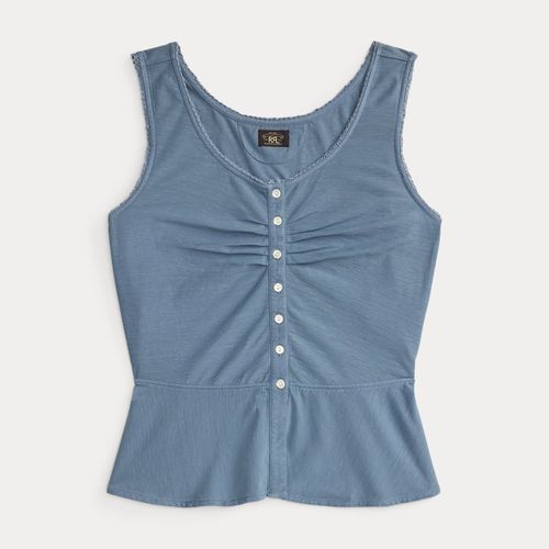 Caraco en jersey de coton et lin - RRL - Modalova