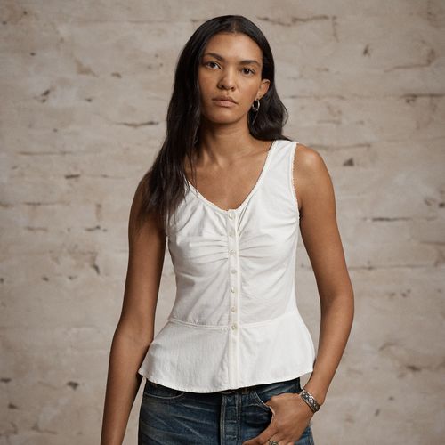 Caraco en jersey de coton et lin - RRL - Modalova