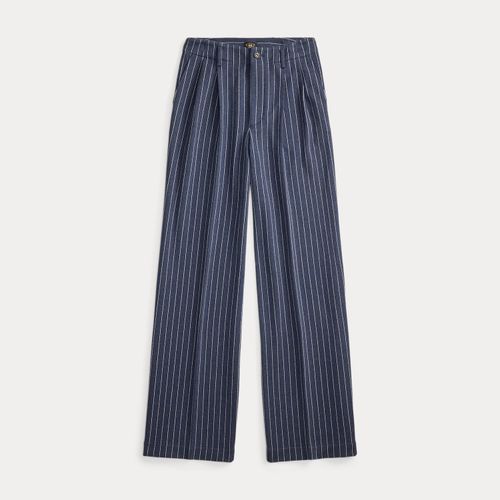 Pantalon en maille double milleraies - RRL - Modalova