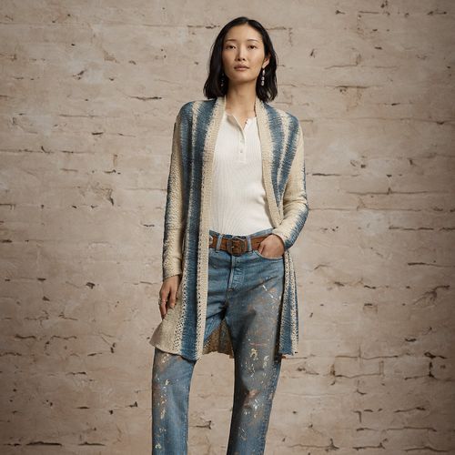 Jeans coupe boyfriend Kaylyn vieilli - RRL - Modalova