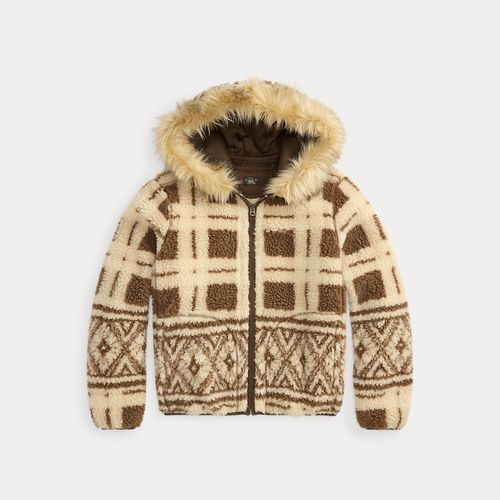 Veste en molleton et fausse fourrure - RRL - Modalova
