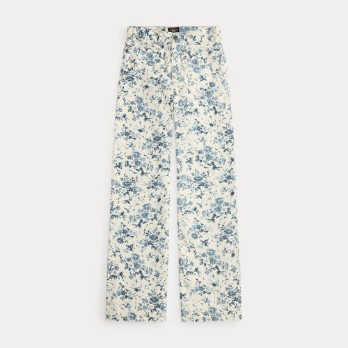 Jean à jambe large et motif fleuri - RRL - Modalova