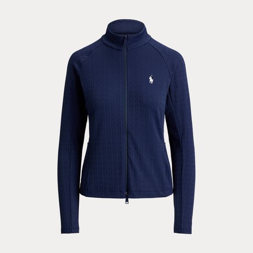 Veste zippée en jacquard stretch torsadé - RLX - Modalova