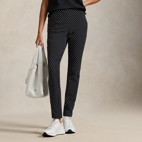 Pantalon en sergé stretch à pois - RLX - Modalova