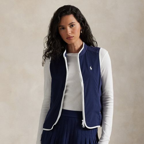Gilet entièrement zippé en coton éponge - RLX - Modalova