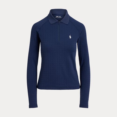 Polo demi-zippé torsadé manches longues - RLX - Modalova