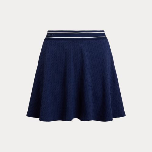 Jupe-short trapèze à motif torsadé - RLX - Modalova