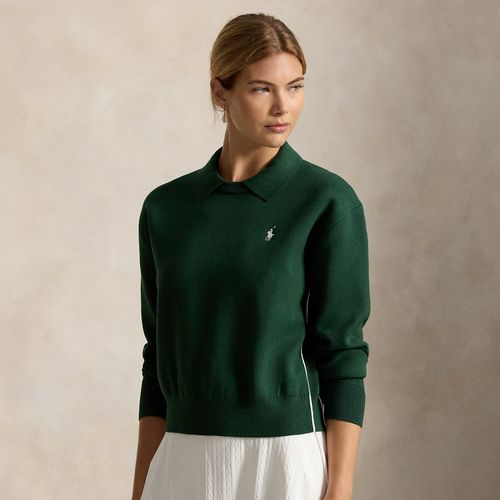 Pull logo à col polo - RLX - Modalova