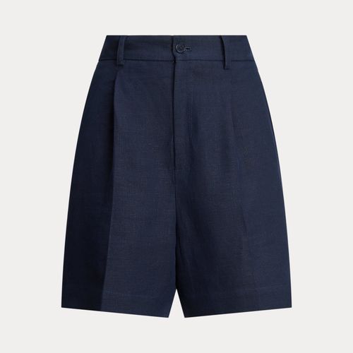 Short Tracy plissé en lin - Collection - Modalova