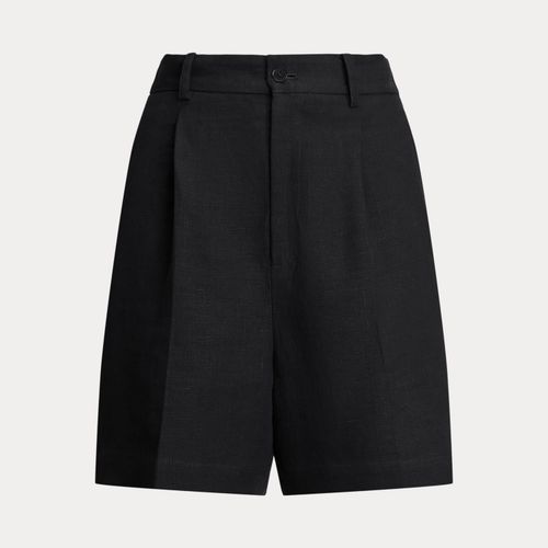 Short Tracy plissé en lin - Collection - Modalova