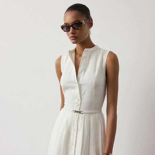 Robe Kennedi sans manches en lin - Collection - Modalova