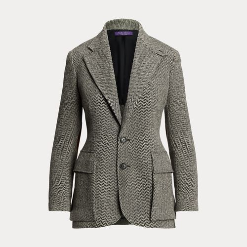 Veste Preston II en tweed à chevrons - Collection - Modalova