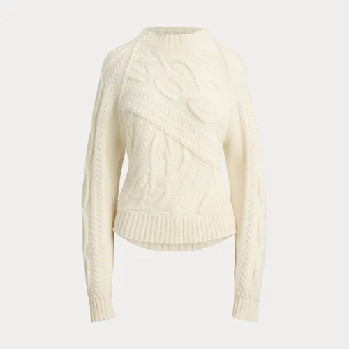 Pull col rond torsadé en cachemire - Collection - Modalova