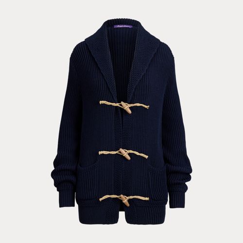Cardigan à col châle en coton et soie - Collection - Modalova