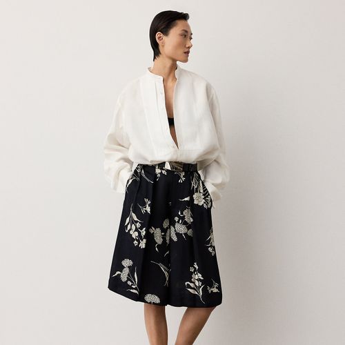 Short Averey en satin fleuri - Collection - Modalova