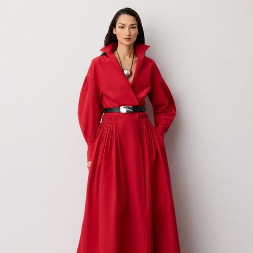 Robe soirée Daley popeline coton mélangé - Collection - Modalova