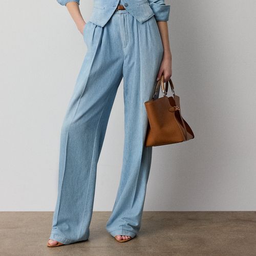 Pantalon Livie en denim de coton - Collection - Modalova