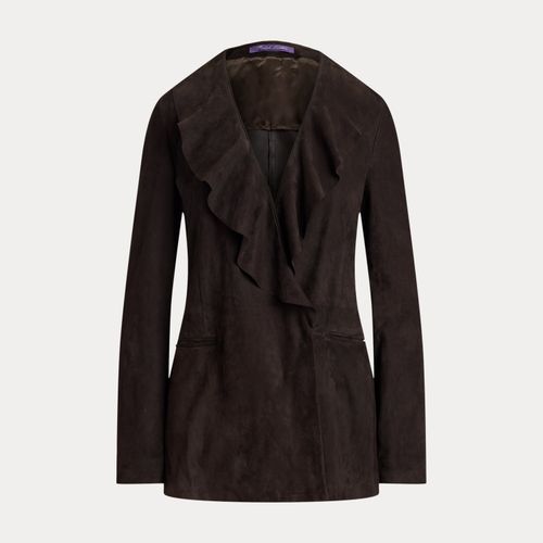 Veste Heddie volantée en agneau velours - Collection - Modalova
