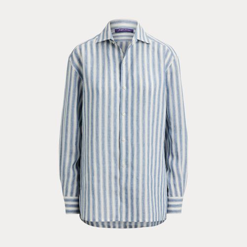 Chemise Capri Relaxed Fit en lin rayé - Collection - Modalova
