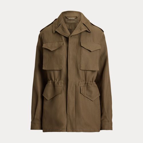 Veste treillis Milton cachemire et lin - Collection - Modalova
