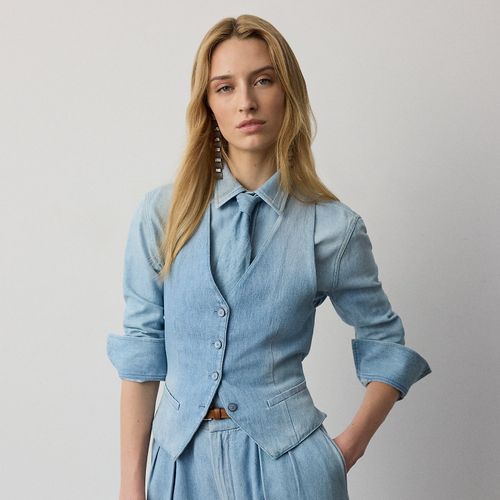 Gilet Clarissa en denim de coton - Collection - Modalova